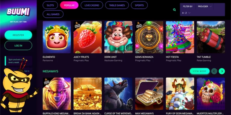 Unleash the Thrills with Buumi Casino Games