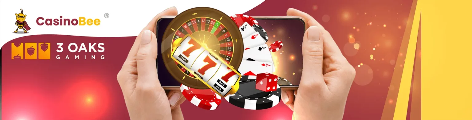 Spielen Sie unterwegs mit 3 Oaks Gaming