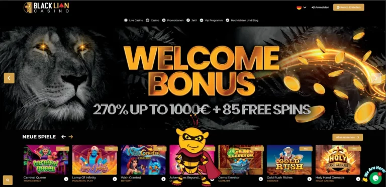 Willkommen bei Black Lion Casino