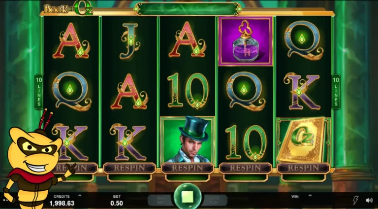 Neuer Spielautomat 'Wizard of Oz'
