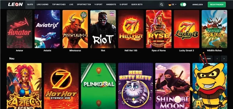 Live Casino bei Leon