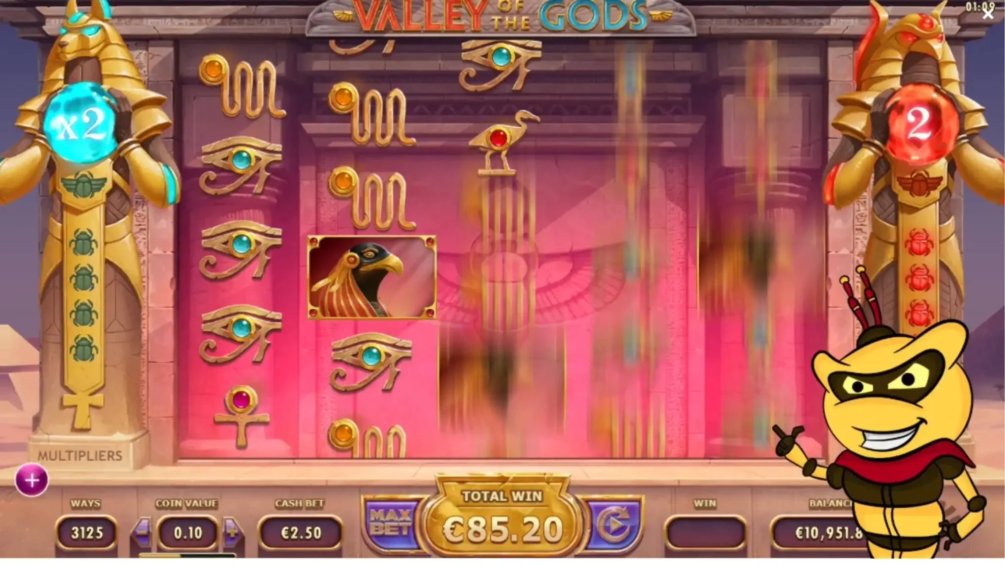 Das Gameplay und Design bei Valley of the Gods